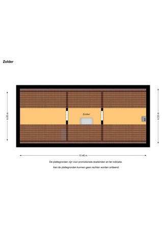 Floorplan - Onderdijk 6B, 4845 EK Wagenberg